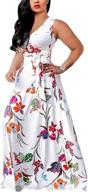 👗 sleek sleeveless printed sundress: unveiling women's elegance in runwind dresses logo