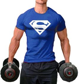 img 1 attached to InleaderStyle Fitness Men's Sport T Shirt - Ideal Activewear for T-Shirts & Tanks