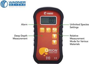 img 2 attached to 📏 Wagner Meters Orion Pinless Moisture Test: Accurate Measure & Inspect Tool