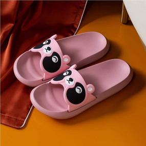 img 3 attached to 👣 Plzensen Sandals - Non-Slip Outdoor Slippers for Boys' Shoes