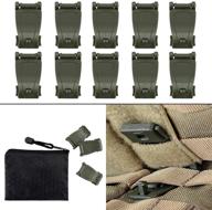 🎒 boosteady tactical molle clip: versatile strap management tool for tactical bag and backpack logo