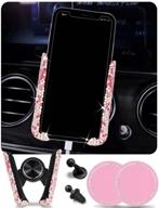 holder rhinestone universal accessories coaster portable audio & video logo