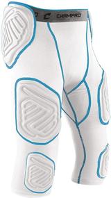 img 1 attached to 🏈 Ultimate Performance: CHAMPRO Boys' Compression Girdle – Maximum Comfort and Protection