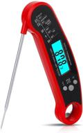 sinotron instant read meat thermometer: waterproof ultra fast digital thermometer for kitchen bbq and grill cooking logo