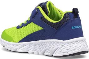 img 2 attached to Детские беговые кроссовки Saucony с застежкой на липучке для девочек для занятий спортом