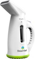 steamfast sf-445 portable garment steamer: long steam time, fast heat up - white logo