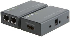 img 3 attached to VeLLBox HDMI Extender, Cat5e/6/7 Cable, 30m Range, 1080p Resolution Support, Universal Power Adapter, Grey