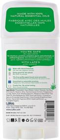 img 3 attached to Lafe's Extra Strength Coriander & Tea Tree Aluminum Free Deodorant Stick - 24-Hour Protection, Vegan & Cruelty Free