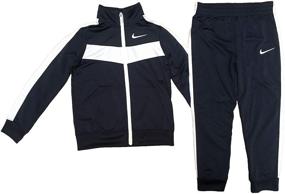 img 1 attached to 👦 Nike Boy's Piece Tracksuit 86B441 023: Premium Clothing Set for Stylish Boys