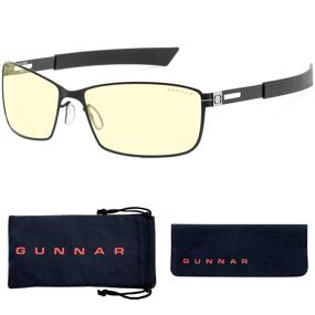 img 1 attached to Очки для игр и работы за компьютером GUNNAR - 👓 65% блокатор синего света - Vayper, Onyx, янтарный оттенок