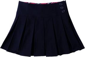img 2 attached to Bienzoe Classical Pleated School Uniform Girls' Clothing for Skirts & Skorts