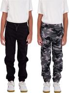 👖 boys' camo khaki pants set - tony hawk 2 pack pockets clothing logo