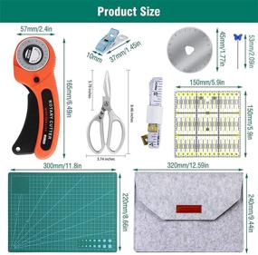 img 3 attached to Quilting Replacement Blades、Acrylic Bag，Sewing Patchworking