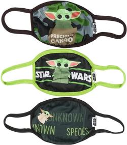 img 4 attached to 🎭 Disney Mandalorian Washable Reusable Non-Medical Face Mask