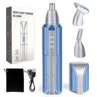 🧔 jstlkt 3-in-1 waterproof nose trimmer for men - facial, eyebrow, ear and beard grooming - rechargeable electric nose hair trimmer logo