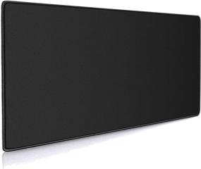 img 4 attached to 🖱️ Cmhoo XXL Professional Large Mouse Pad for Computer Games - 35.4x15.7x0.12IN, Black (90x40)