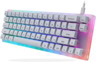 womier mechanical keyboard swappable partitioned logo