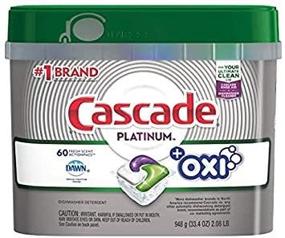 img 4 attached to 🧼 Cascade Platinum: 16X Power Fresh Scent Action Pacs - Ultimate Cleaning Efficiency!