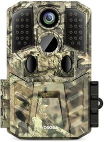 img 4 attached to Outdoor Wildlife Monitoring Home Security Camera 24MP 1920P HD, Hunting Game Camera with 0.2s Trigger Time, 3 Infrared Sensors, 120° 80ft Motion Activation, Waterproof Design, and 2” LCD - Ideal for Trail Use