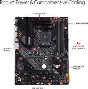 img 2 attached to 🎮 ASUS TUF Gaming B550-PLUS AMD AM4 Zen 3 Ryzen 5000 & 3rd Gen Ryzen ATX Игровая материнская плата с поддержкой PCIe 4.0 и HDMI 2.1