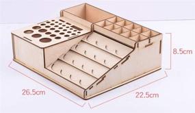 img 1 attached to Wantis Bottles Organizer Storage Hobbies