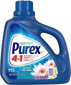 img 2 attached to 🌧️ Purex Liquid Laundry Detergent: After The Rain Scent - 150 oz (100 loads)