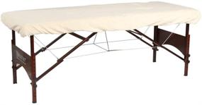 img 4 attached to Premium Universal Size Master Massage Tables Fitted Flannel Sheet Cover: Unbeatable Comfort and Protection