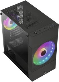 img 2 attached to Игровая передняя панель Aerocool ATOMICLITE Micro ATX