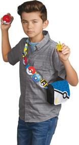 img 3 attached to 🔥 Pokémon Bandolier Set - Includes a 2-Inch Pikachu Figure, 2 Clip 'N' Go Poké Balls, Clip 'N' Go Poké Ball Belt, and a Carrying Bag that Converts into a Battle Mat for 2 Figures