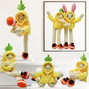 img 3 attached to 🍌 IUTOYYE Banana Doll Man Plush Banana Pineapple Toy: Fun Stuffed Doll, Changeable Pillow, Decompression Toy - 19"(C)