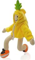 🍌 iutoyye banana doll man plush banana pineapple toy: fun stuffed doll, changeable pillow, decompression toy - 19"(c) logo