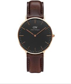 img 4 attached to Daniel Wellington Classic Black Bristol