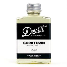 img 3 attached to 🧔 Detroit Grooming Co. Beard Oil-Butter Combo - Corktown Oil (1oz) and Woodward Butter (0.5oz) - Daily Natural Beard Conditioning, Growth Promotion, Itch Relief - Beard Balm for Styling and Healing