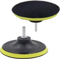 🛠️ luomorgo 5 inch hook & loop backing pad orbital sander polisher sanding pad with m10 drill adapter - pack of 2 logo