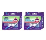 💊 dentek adult instant pain relief kit - 50 ea (pack of 2) - quick & easy relief logo