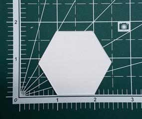 img 1 attached to 🧵 300-Piece Set of 1-Inch Hexagon English Paper Piecing (EPP)