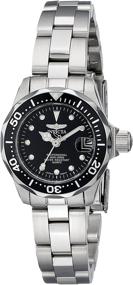 img 4 attached to Часы Invicta Women's 17032 Pro Diver Silver - японский кварцевый аналоговый дисплей.