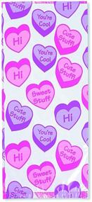 img 1 attached to 💌 60-Piece Fun Express Valentine Cello Bag Assortment: Perfect Valentine's Day Party Supplies and Classroom Party Essentials, Cellophane Bags Included!