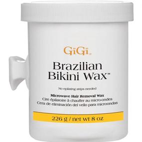 img 4 attached to 🩱 GiGi Brazilian Bikini Wax: Microwave Safe Hardwax for Gentle and Effective Hair Removal - 8 oz, Non-Strip Formula for Sensitive Skin