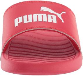 img 3 attached to Детские детские шлепанцы PUMA "Popcat" - удобство и стиль для обоих полов