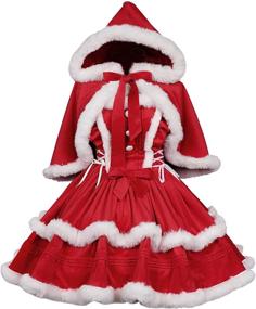 img 4 attached to YANHUIG Christmas Dresses Fashion Suit Red Women's Clothing