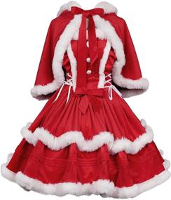 img 3 attached to YANHUIG Christmas Dresses Fashion Suit Red Women's Clothing