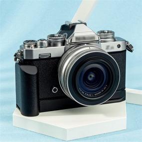 img 3 attached to 📷 Усиление стабильности и контроля: JJC Solid Metal Hand Grip L Bracket для камеры Nikon Zfc Z fc + Съемная пластина быстрого монтажа