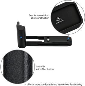 img 2 attached to 📷 Усиление стабильности и контроля: JJC Solid Metal Hand Grip L Bracket для камеры Nikon Zfc Z fc + Съемная пластина быстрого монтажа