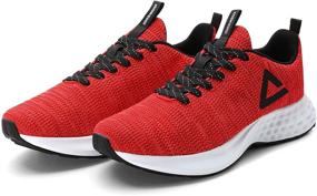 img 3 attached to PEAK Taichi Women's Lightweight Running Shoes - EGGII Cushioned Breathable Sneakers for Casual Workout, Fitness, and Jogging