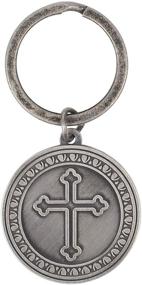 img 4 attached to 🔑 Divine Masculinity Embodied: Man God Pewter Key Ring - Unlock the Power