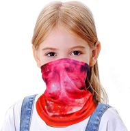 🔥 mobur gaiter cooling balaclava flame 2: must-have fashion scarves for girls' stylish accessories logo