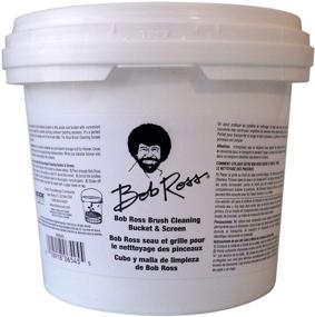 img 2 attached to 🖌️ Bob Ross R6545 Cleaning Bucket & Screen-White: The Ideal Cleaning Solution for Artists