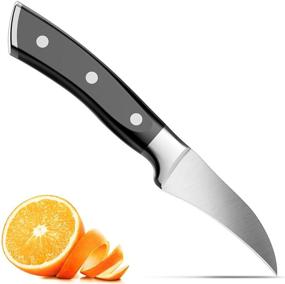 img 4 attached to Peeling Knife Stainless Non Slip Ergonomic