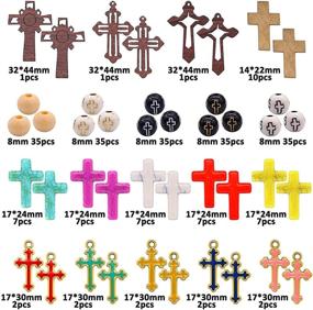 img 3 attached to Baymyer Crucifix Pendants Necklaces Bracelets